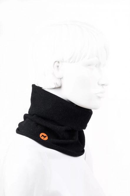 Hovedbilde Alpakka buff sømløs, sort