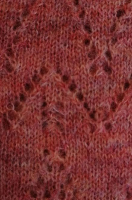 Hovedbilde Alpakka sjal, Hadia - Rosa