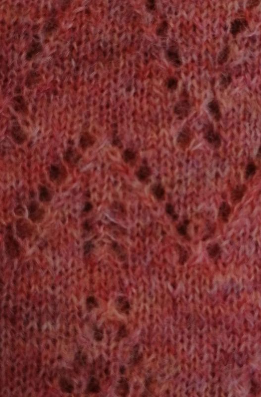 Alpakka sjal, Hadia, Rosa