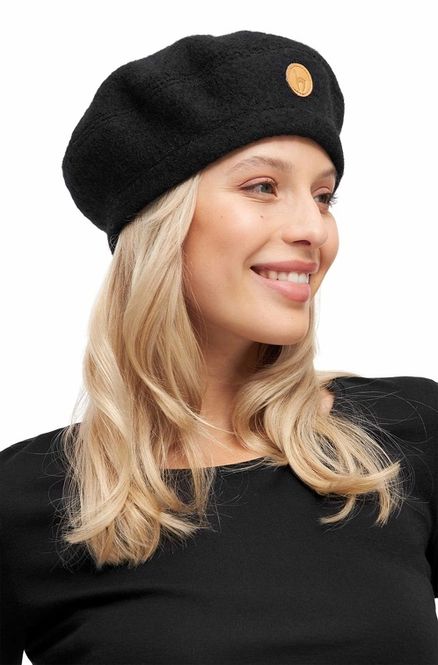 Hovedbilde Alpakka lue, BERET Basker - Sort