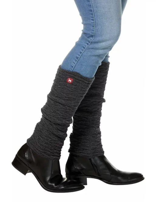 Hovedbilde Alpakka leggvarmer, BIESEN, antrasitt