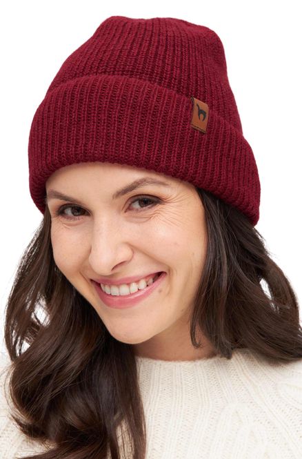 Hovedbilde Alpakka lue, RIPP, unisex, one size -Rød