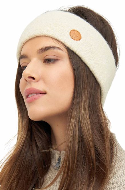 Main Image Alpaca Headband, Stretch - White