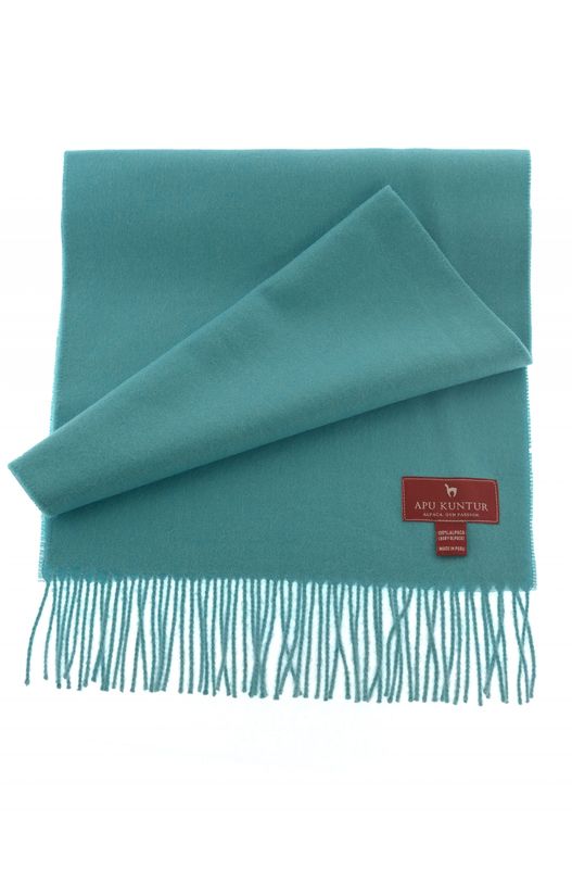 Alpakka skjerf, UNI, Turkis