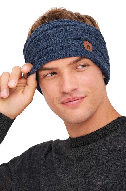 Main Image Alpaca Headband, Suave - Blue