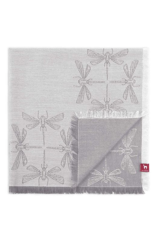 Alpakka skjerf, Libelle, sølvgrå